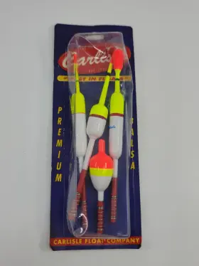 Carlisle 010426010019 Floating Bobbers X4 Premium Balsa Wood Open Box Unused