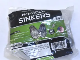 Catfish Sumo 427645755230 Heavyweight Champions No Roll Sinkers 2oz 10 Pack Set Smooth