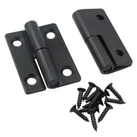 Cionyce Tuohai00231227-1207 2 Pcs Black Stainless Steel Lift Off Hinges - 50x36x2mm 50 37 2.0mm Right Cionyce Tuohai00231227-1207 2 Pcs Black Stainless Steel Lift Off Hinges - 50x36x2mm 50 37 2.0mm Right