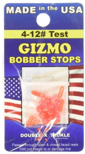 Colors Of Rainbow 089031150120 Bs-4-12 Slip-eze Bobber Stop With Bead 2-12-pound Test Line Orange