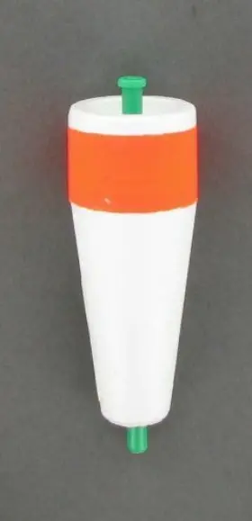 Comal Floats 045063612418 Tackle 3 Inch Popping Float Red/wht Non-slotted- Weighted Pk12 #25w3 Comal Floats 045063612418 Tackle 3 Inch Popping Float Red/wht Non-slotted- Weighted Pk12 #25w3