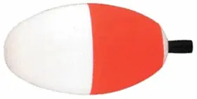 Comal Floats O200rw-100 Oval Foam Float With Peg 2in Rd/wht 100bg Comal Floats O200rw-100 Oval Foam Float With Peg 2in Rd/wht 100bg