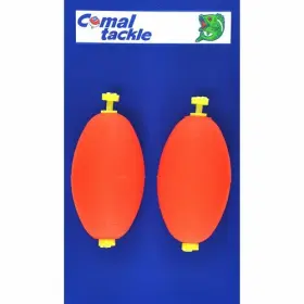 Comal Floats Os250r-50 Oval Foam Snap Float 2 1/2in Red 50bg Comal Floats Os250r-50 Oval Foam Snap Float 2 1/2in Red 50bg
