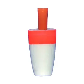 Comal Lb075rw Peg Float Little Brother Size 0.75 Inch Red - White Comal Lb075rw Peg Float Little Brother Size 0.75 Inch Red - White