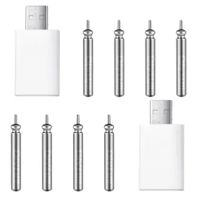 Copkim Lia-copkim-1871 8 Pcs Fishing Bobbers Battery Rechargeable And 2 Float Charger Light Copkim Lia-copkim-1871 8 Pcs Fishing Bobbers Battery Rechargeable And 2 Float Charger Light