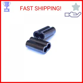 Copper Chef 609207698432 Double Barrel Crimp Sleeves 1.9mm X 14mm - 100 Pieces Copper Chef 609207698432 Double Barrel Crimp Sleeves 1.9mm X 14mm - 100 Pieces