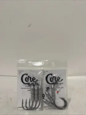 Core Tackle 197644994106 Ultimate Swimbait Hook Head Jighead Tush 4/0 1/4oz 2 Packs Of 3