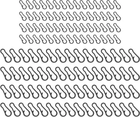Create Idea Sp 588 120pcs Quick Change Clips 13mm 9mm Carp Fishing Tackle Snap White