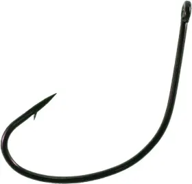 Daiichi 042758290029 D90z 2/0 Mighty Wide Black Fishing Hook