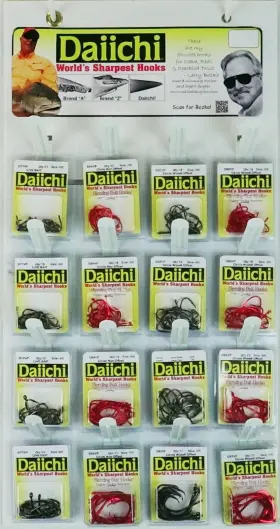 Daiichi 042758951838 Saltwater 16 Peg Value Packs 4 Per Pack Kik-dsvp Fishing Hooks