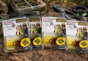 Daiichi 042758997447 Bleeding Bait Treble Hooks Sz 4 Dh97q 4x Strong Red Lot Jimmy Houston Daiichi 042758997447 Bleeding Bait Treble Hooks Sz 4 Dh97q 4x Strong Red Lot Jimmy Houston