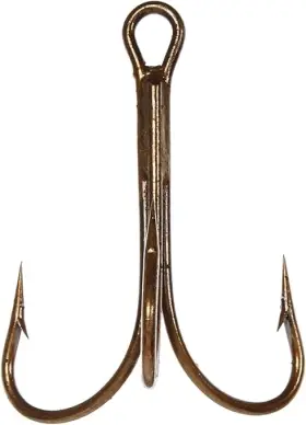 Danielson 572gr-8/0 Treble Hook Grossbronze Size 8/0 144pk Danielson 572gr-8/0 Treble Hook Grossbronze Size 8/0 144pk
