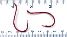 Danielson Hcbor-5/0 1 000 Hcbor Red Chrome Octopus Live Bait Fishing Hooks Size 5/0 Danielson Hcbor-5/0 1 000 Hcbor Red Chrome Octopus Live Bait Fishing Hooks Size 5/0