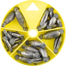 Danielson Trc25 Rubbercore Twist Lock Sinker Selector 25pc