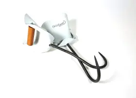 Danik Hook 654690752994 The Ultimate Hay Set Of 2 10 Inch Hooks With Leather Guards