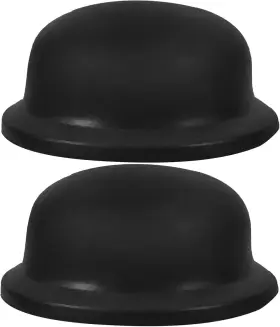 Dechous Skp12u6l1437znlgar 2pcs Umbrella Tip Caps Black Small Top Screw Cap