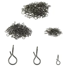 Dgzzi 38068-fbph-300 300pcs Fly Fishing Snaps Stainless Steel Quick Change Fast Lure Snap F