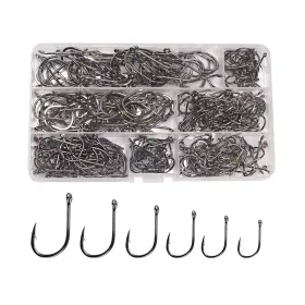 Dingbear 849718208390 300pcs Standard Military Steel Fishing Hooks 1422 For Anglers