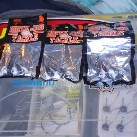 Dirty Jigs Tackle Gpybs-1410 Guppy Head Jig Hooks Blue Shad 1/0 1/4 Oz 3 Pack Dirty Jigs Tackle Gpybs-1410 Guppy Head Jig Hooks Blue Shad 1/0 1/4 Oz 3 Pack