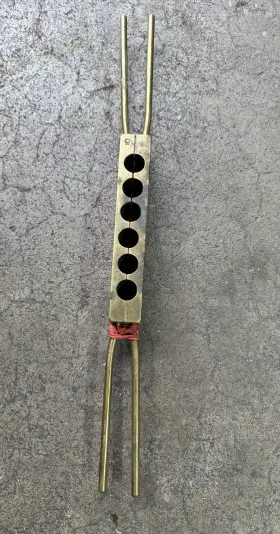 Do-it 3339 6 Cavity Brass Sinker Mold Do-it 3339 6 Cavity Brass Sinker Mold
