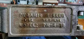 Do-it B-k-4-1 Do-it D.1106 Bank Sinker Mold 1 Oz. 4 Cavities