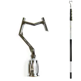 Docazoo 810100660543 Doca Boat Hook - 6-24 Ft 30 Reach Christmas Light Pole Hanger Tool