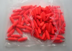 Dorman C150r-100 Comal C150-r-100 1-1/2 Inch X 1/2 Red Torpedo Float With Pegs Inserted Bag Of 100 Dorman C150r-100 Comal C150-r-100 1-1/2 Inch X 1/2 Red Torpedo Float With Pegs Inserted Bag Of 100