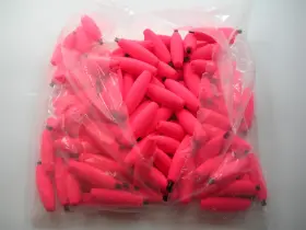 Dorman C250p-100 Comal C250-p-100 2-1/2 Inch X 5/8 Pink Torpedo Float With Pegs Inserted Bag Of 100