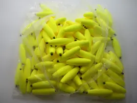 Dorman C300y-100 Comal C300-y-100 3 Inch X 13/16 Yellow Torpedo Float With Pegs Inserted Bag Of 100 Dorman C300y-100 Comal C300-y-100 3 Inch X 13/16 Yellow Torpedo Float With Pegs Inserted Bag Of 100