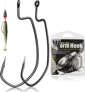 Dovesun 313049962919 Ewg Offset Worm Hooks Texas Rig Bass 100pcs/50pcs Fishing Ho