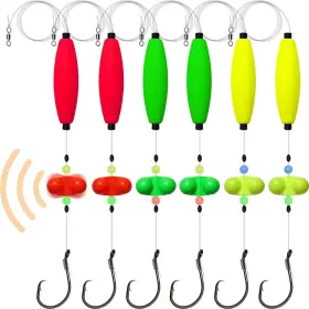 Dovesun 711181811056 Catfish Rigs Float 6pcs Catfishing Tackle Santee Rig 5/0 6/
