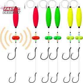Dovesun 744759644022 Catfish Rigs Santee Rig Float Circle Hooks 5/0 6/0 8/0 Catf