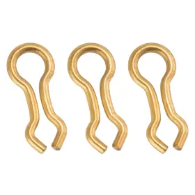 Dr.fish B0bd4stp32 Dr.fish 200pk Brass Sinker Eyes For Lead Weight Mold Us Size Eyelets