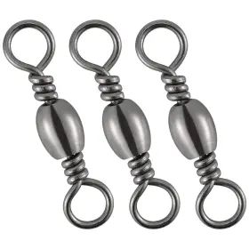 Dr.fish B0blyb1x48 Dr.fish 100pk Barrel Swivels Fishing Tackle Saltwater/freshwater Crane Rolling