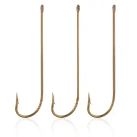 Dr.fish B0btkvchvh Dr.fish 100pk Aberdeen Fishing Hooks Extra Long Shank Bronze Freshwater Dr.fish B0btkvchvh Dr.fish 100pk Aberdeen Fishing Hooks Extra Long Shank Bronze Freshwater
