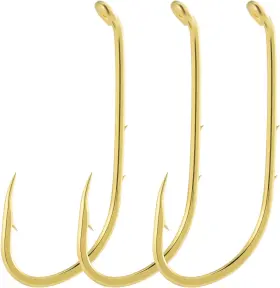 Dr.fish Dftha2z Q100 Dr.fish 100 Pack Baitholder Hooks Gold Fishing Freshwater Walleye Rig Liv
