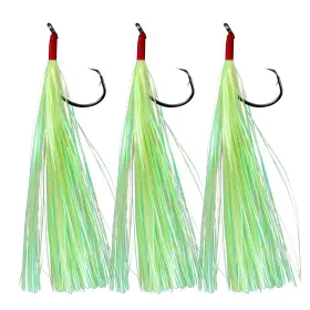 Dr.fish Dfthava Cg Q10 Dr.fish 10 Pack Teaser Hooks For Hi/lo Rig Flounder #1/0-10 Green Dr.fish Dfthava Cg Q10 Dr.fish 10 Pack Teaser Hooks For Hi/lo Rig Flounder #1/0-10 Green