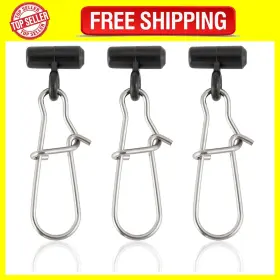 Dr.fish Dftshmd#30 Dr.fish Sinker Slides For Fishing Weight 30 Pack Black Duo-lock Snap