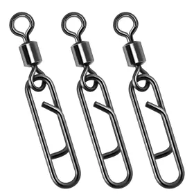 Dr.fish Dftsmx1 Dr.fish 20 Pack Fishing Clips With Swivels Speed Power Barrel Swi