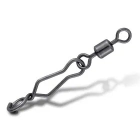 Dr.fish Dftsy62#20 Dr.fish 20 Pack Fishing Speed Clips With Barrel Swivel Stainless #2-95lb