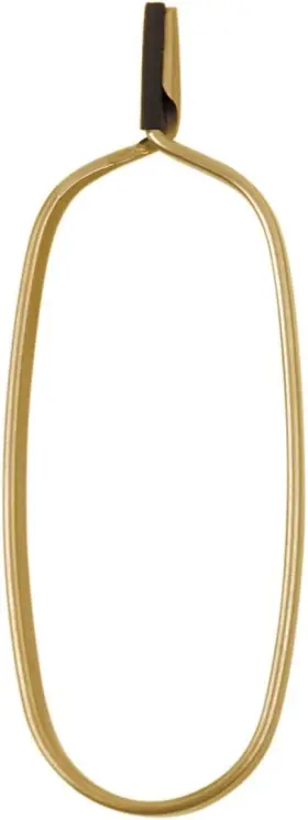 Dr. Slick 696904014511 Dr. Non-rotary Hackle Pliers - Brass 2.25 Inches