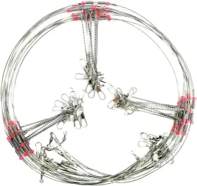 Drchoer 313089192178 10pcs Fishing Wire Leader Saltwater Tackle Rig 70lb High-strength Drchoer 313089192178 10pcs Fishing Wire Leader Saltwater Tackle Rig 70lb High-strength