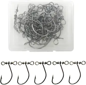 Drchoer Part B07x3kp3kp Drop Shot Hooks For Bass Fishing 30pcs/box In-line Rig Drchoer Part B07x3kp3kp Drop Shot Hooks For Bass Fishing 30pcs/box In-line Rig