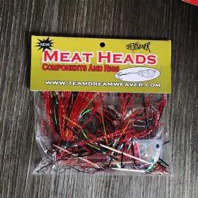 Dreamweaver 814798133563 Cut Bait Meat Head Fishing Rig Black Widow Dreamweaver 814798133563 Cut Bait Meat Head Fishing Rig Black Widow