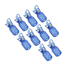 Duefixing 699867944932 10 X Small Size Squid Jig Hook Protector Case Fishing Covers Blue