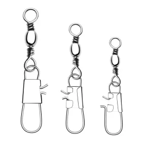 Dunkteam 726451898682 100 Pcs Fishing Swivels Snapstainless Steel Swivel Line Connectorinte Dunkteam 726451898682 100 Pcs Fishing Swivels Snapstainless Steel Swivel Line Connectorinte