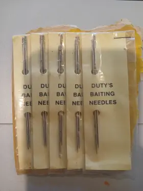 Dutys 015081000405 3 1/2 Inch 10 Baiting Needles Invisible Minnow Rig Made Usa Bait Needle Dutys 015081000405 3 1/2 Inch 10 Baiting Needles Invisible Minnow Rig Made Usa Bait Needle