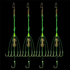 Dyxssm 445024330307 Carp Fishing Feeders Bait Hooks With Spring Feeder