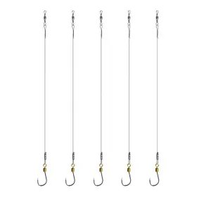 Dyxssm 608754922595 Fishing Hook Rigs Stainless Steel Rig Wire Line Leader