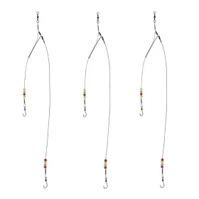 Dyxssm 711175068305 Fishing Hooks With Leader Rigging Hook Line Stainless Steel Fish